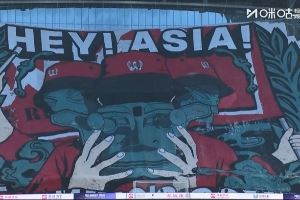 队史亚冠首秀!蓉城主场亮出多幅TIFO,融入三星堆、球队历史元素
