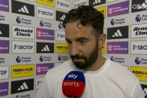 阿莫林:看看我们开场阶段的表现,就知道这场平局有多令人失望