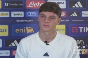 莱奥尼:首次入选意大利队是种难以言喻的激动,我感到无比自豪