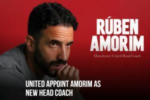 魔迷们可还满意?1年前的今天,曼联官宣阿莫林成为新任主教练